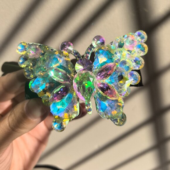 Handmade Crystal Hair clip - Picture 1 of 7